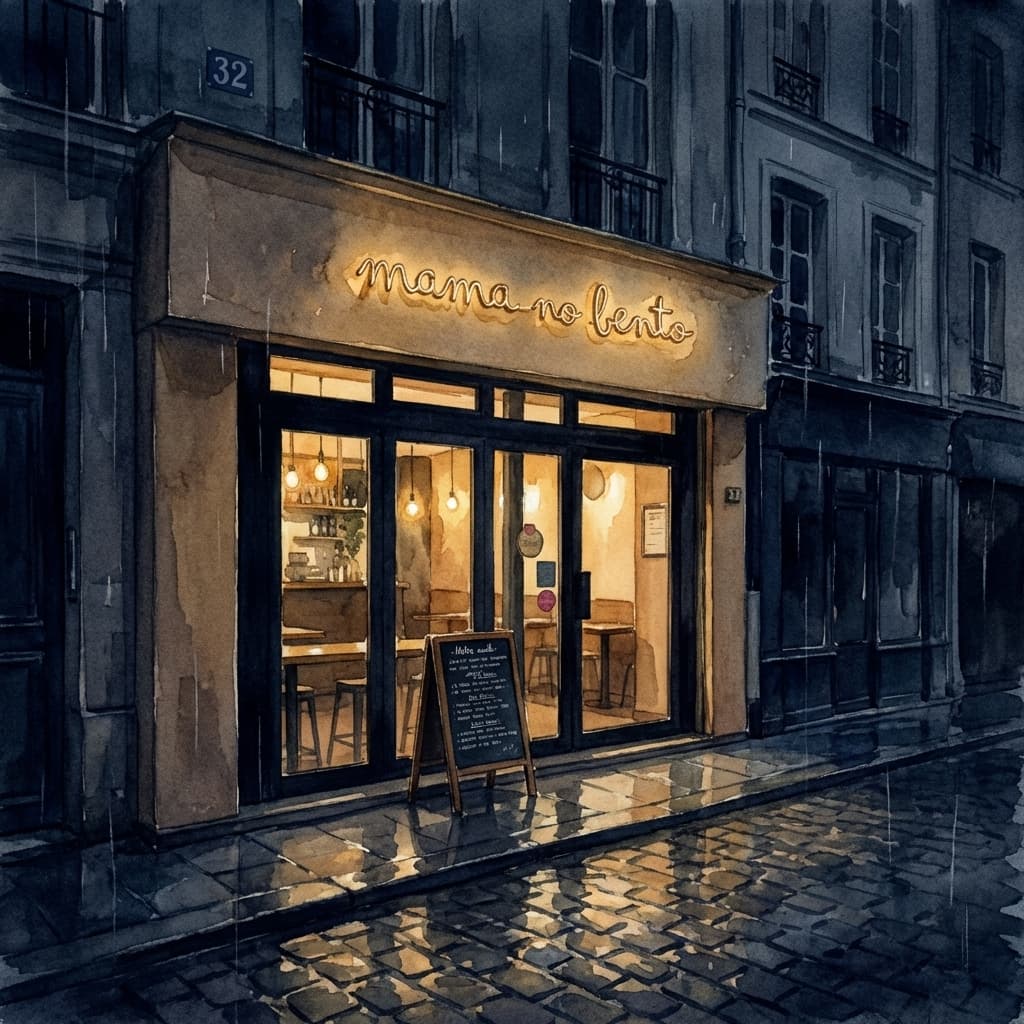 Illustration of Mama No Bento in Bonne Nouvelle, 2e